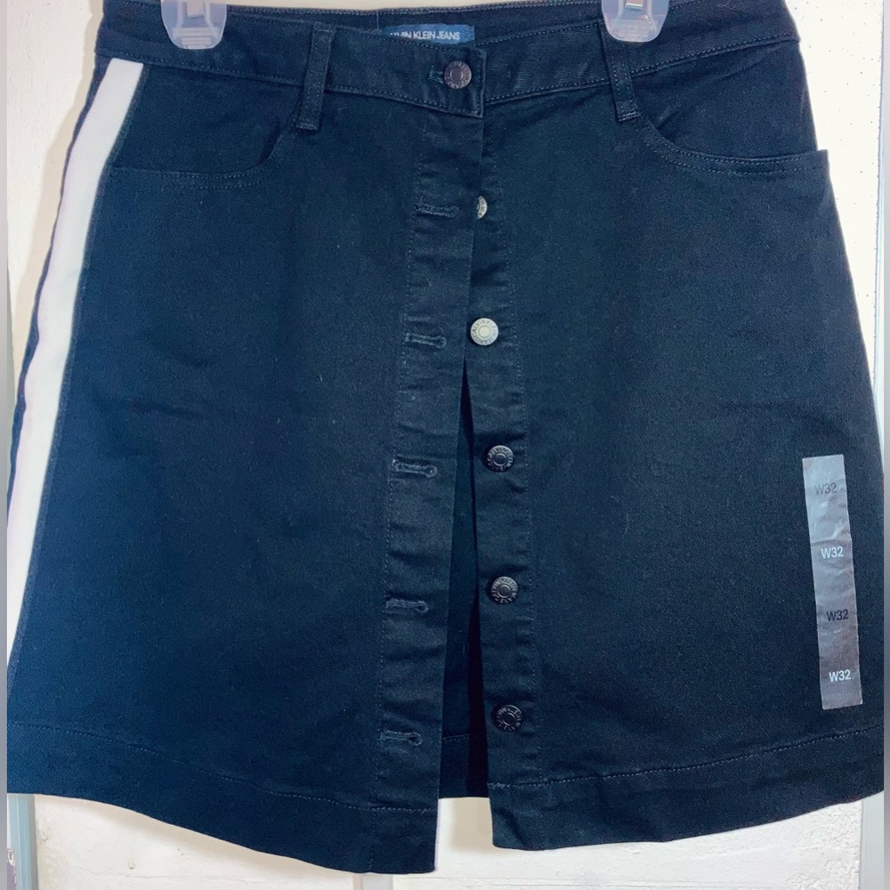 CK Jeans Black Skirt